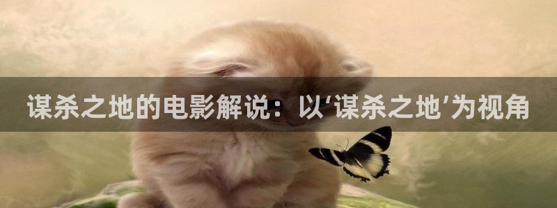 人世间在线免费观看全集西瓜：谋杀之地的电影解说：以‘谋杀之地’为视角