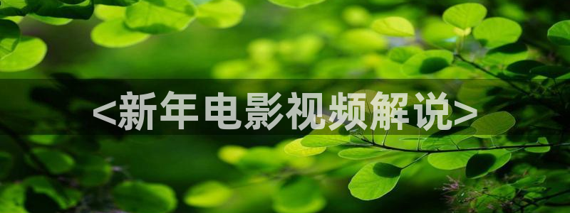 放羊的星星西瓜影院：<新年电影视频解说>