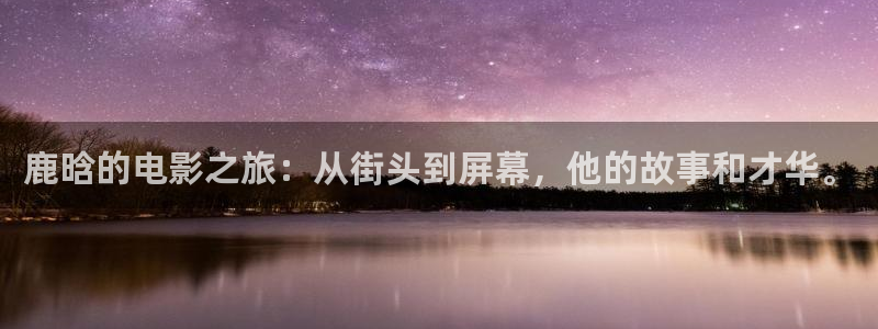 深情密码电视剧全集免费西瓜：鹿晗的电影之旅：从街头到屏幕，他的故事和才华。
